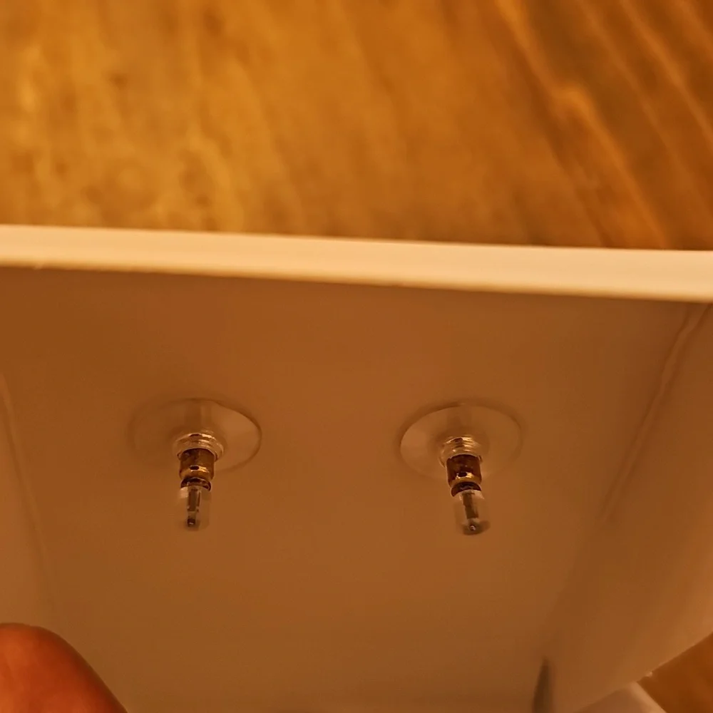 Mother of Pearl Silver Earrings - Picture 2 of 4